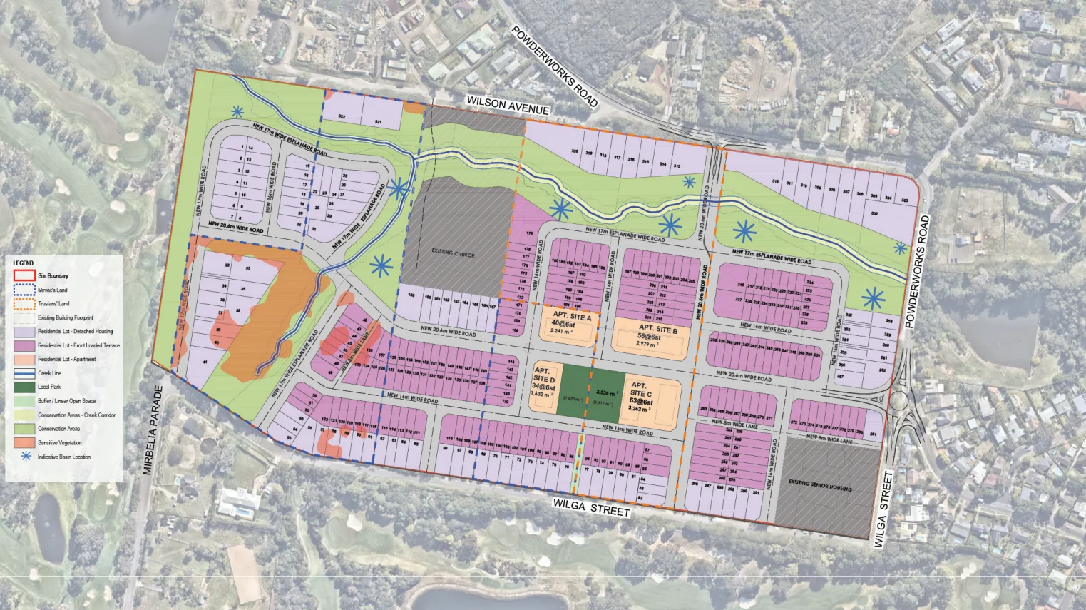 Proposed Ingleside housing estate